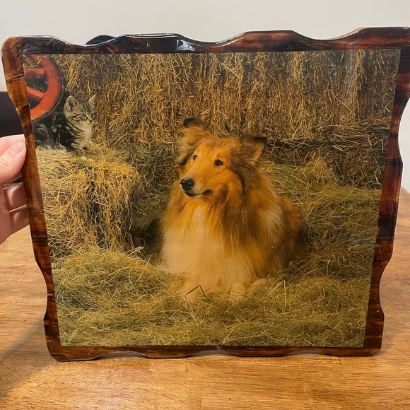 Other - Lassie the dog wall hanging